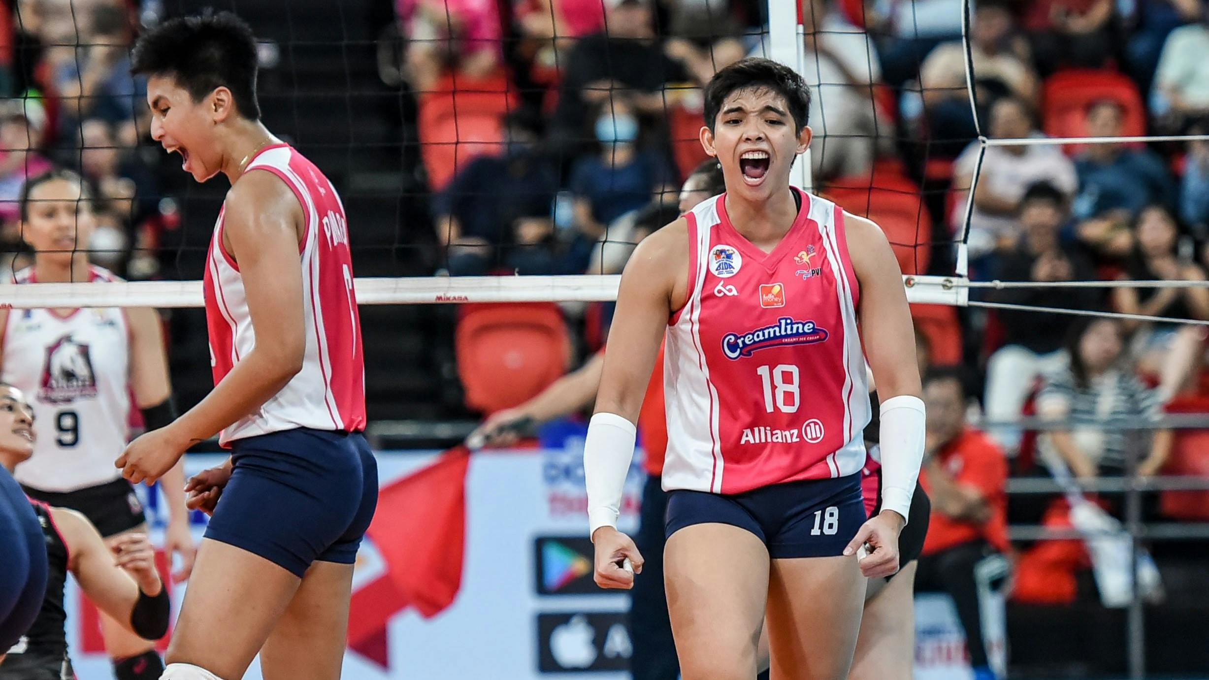 Tots Carlos offers bright perspective after Creamline faced stiff challenge from Akari